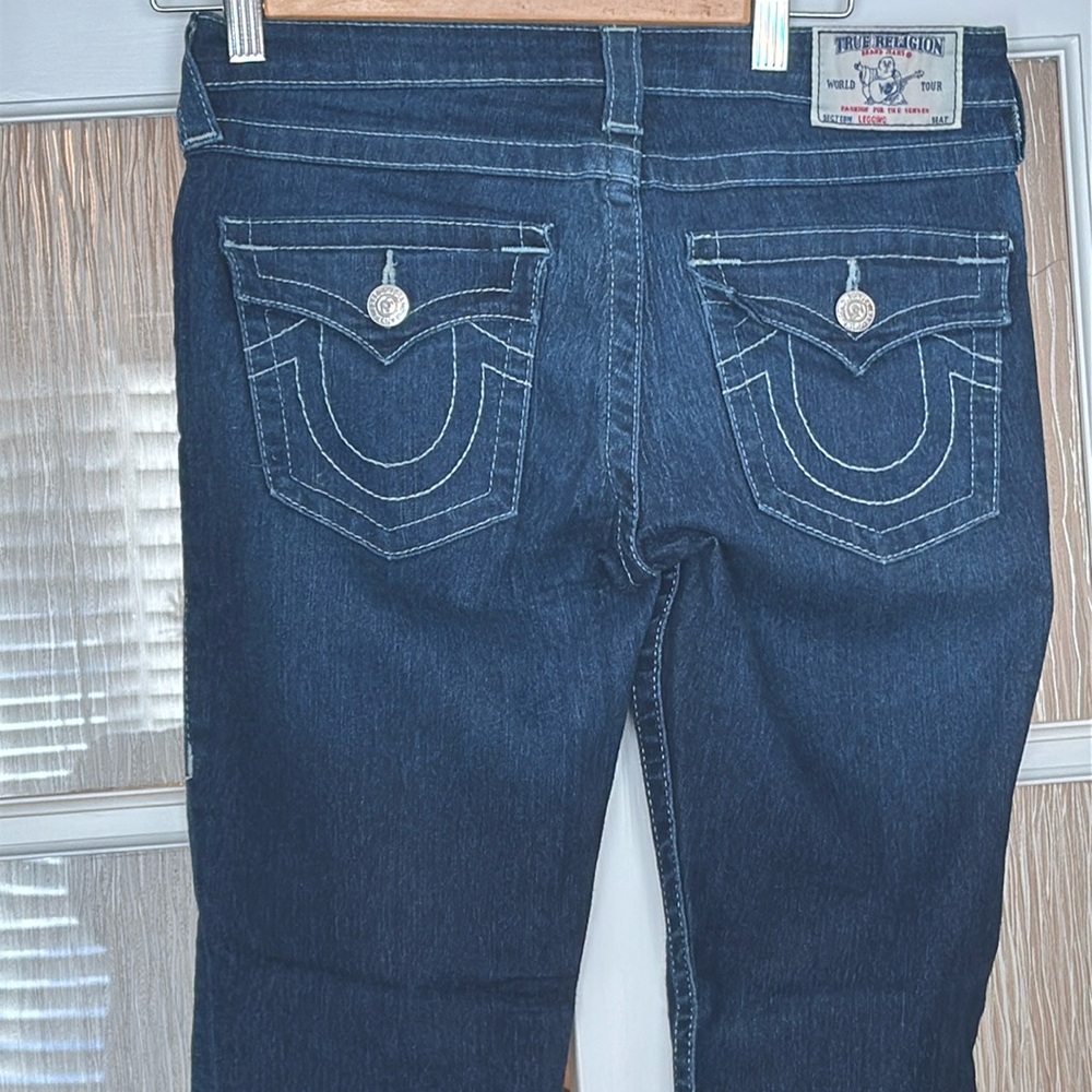 True Religion Women’s Jeans/Jeggings With Pocket Flaps Size 29 Like New.